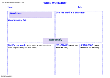 5. Word Workshop