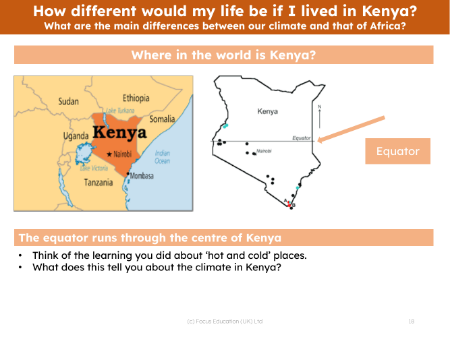 Where in the world is Kenya?