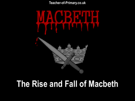 The Rise and Fall of Macbeth Powerpoint