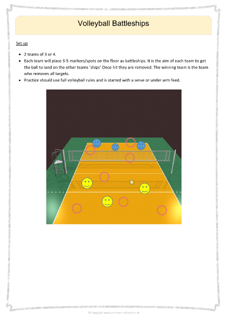 Volleyball Battleships