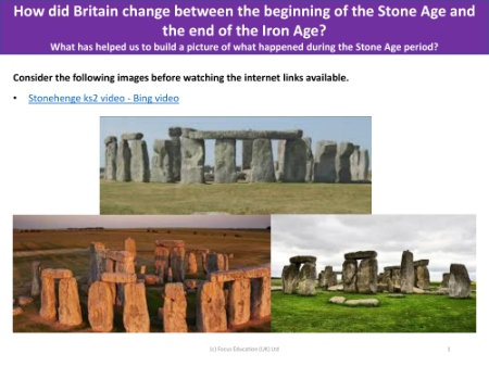 Stonehenge - Picture prompts