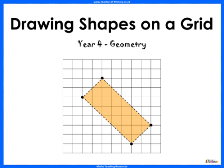 Drawing Shapes on a Grid - PowerPoint