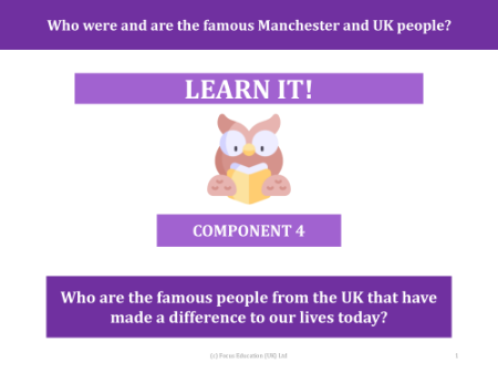 Who are the famous people from the UK that have made a difference to our lives today? - Presentation
