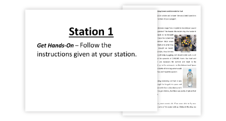 Asteroids, Comets and Meteors - 7 Engaging Lab Stations