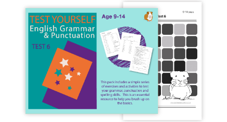 Assessment Test 6 (Test Your English Grammar And Punctuation Skills) 9-14 years