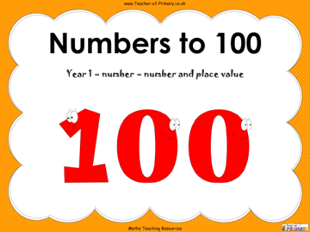 Numbers to 100 - PowerPoint