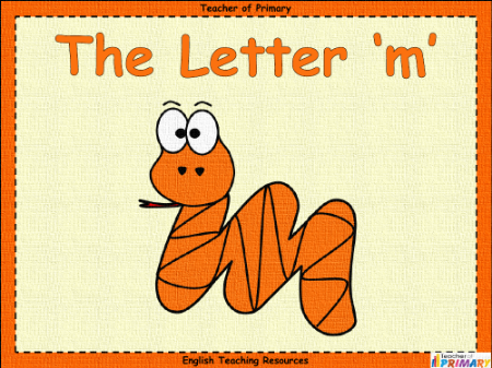 The Letter M - PowerPoint