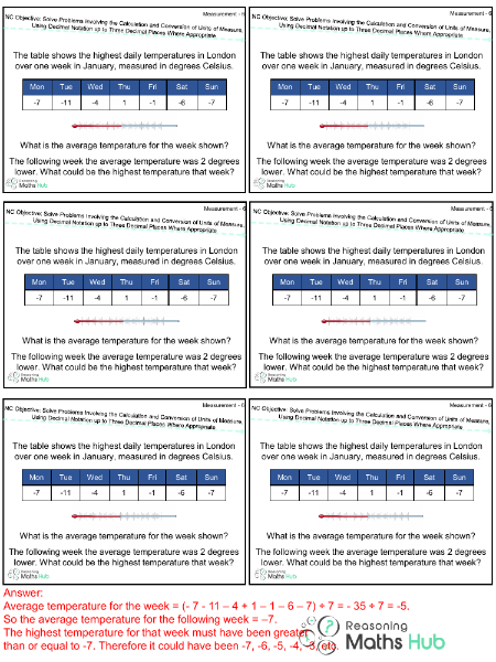 Solve problems involving the calculation and conversion of units of measure 2 - Reasoning