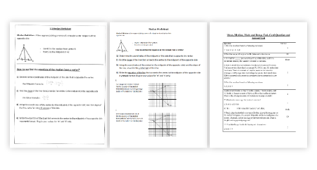 Mean, Median, Mode and Range