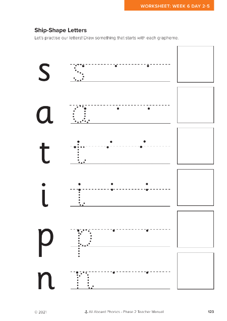 Assessment days - Lesson plan 