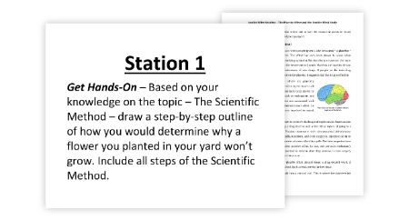 The Scientific Method and Science Skills - 7 Engaging Lab Stations