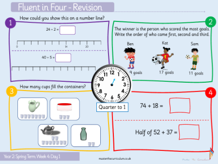 Multiplication and division - Divide by 2 - Starter