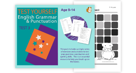 Assessment Test 3 (Test Your English Grammar And Punctuation Skills) 9-14 years