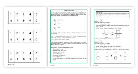 Solving problems with harder fractions