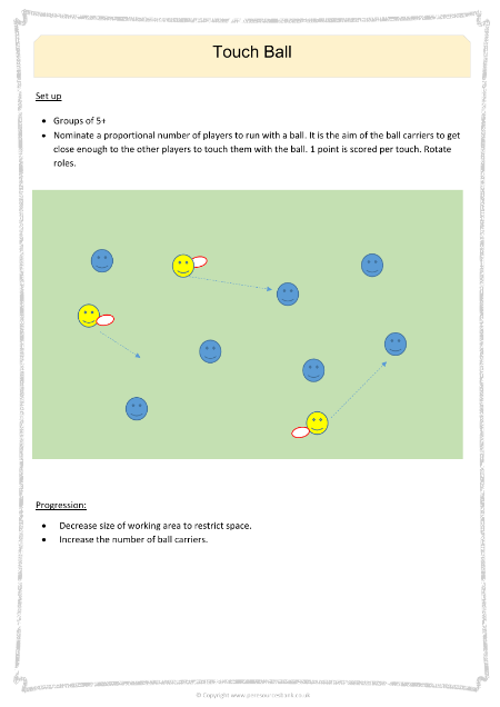 Touch ball - Rugby