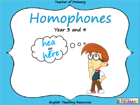 Homophones - PowerPoint