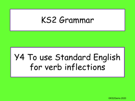 Standard English Presentation