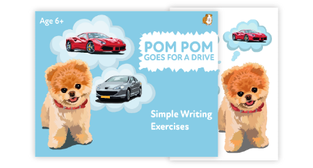 ‘Pom Pom Goes For A Drive’ A Fun Writing And Drawing Activity (4 years +)