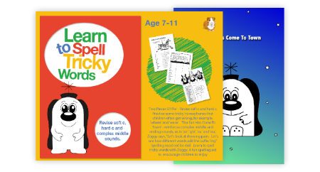 Learn To Spell Words With Tricky Sounds ‘ght’, ‘air’, Soft 'c' And Hard 'c (7-11 years)