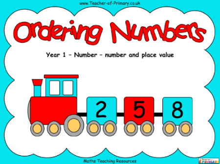 Ordering Numbers - PowerPoint