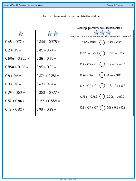 Worksheet