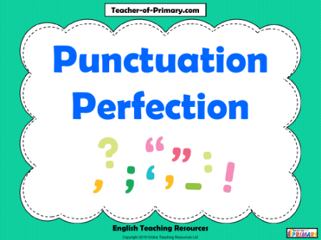 Punctuation Perfection - PowerPoint