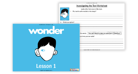 Wonder Lesson 1: Investigating the Text