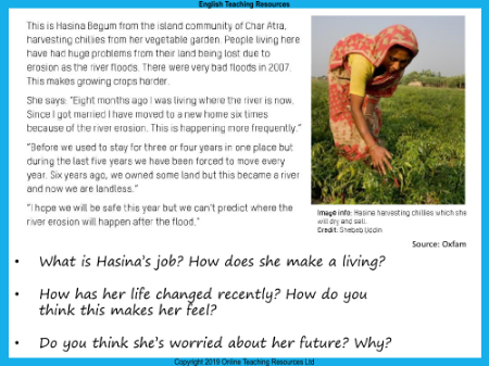 Hasina's Profile Worksheet