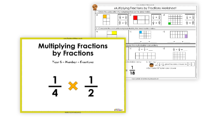 Multiplying Fractions by Fractions