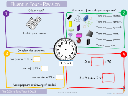 Multiplication and division - Divide by 5 - Starter