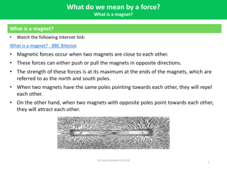 What is magnet? - Magnets and Forces - Year 3