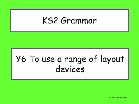 Layout Devices Presentation