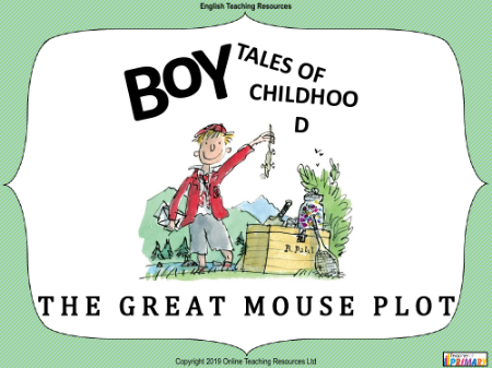 The Great Mouse Plot Powerpoint