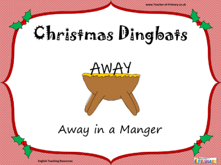 Christmas Dingbats - PowerPoint