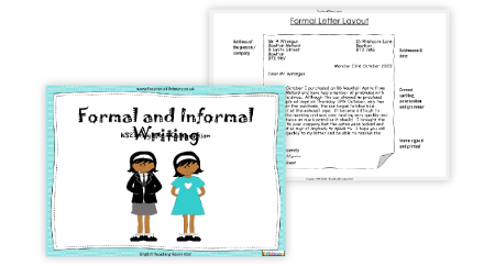 Formal and Informal Writing