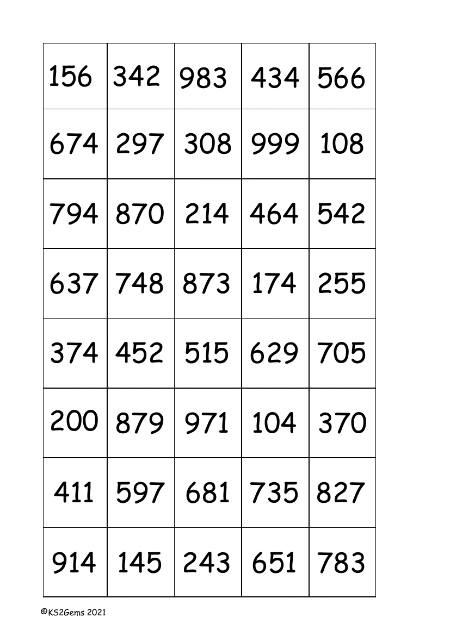 Random 3 digit numbers