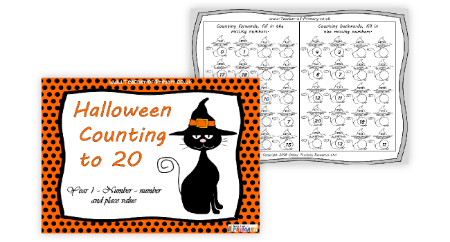 Halloween Counting to 20