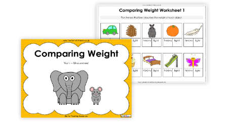 Comparing Weight