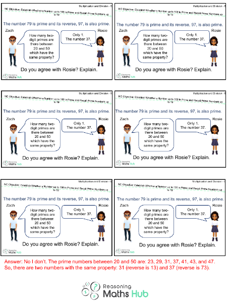 Prime numbers 3 - Reasoning