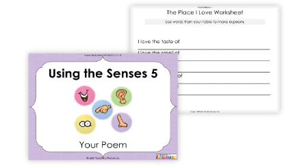 Using the Senses - Lesson 5: Your Poem