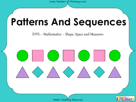 Patterns and Sequences - PowerPoint