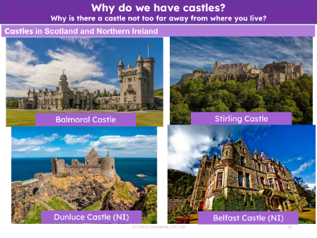 Castles in Scotland and Northern Ireland - Pictures