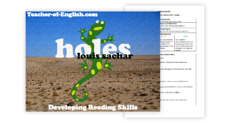 Holes Lesson 1: Developing Reading Skills