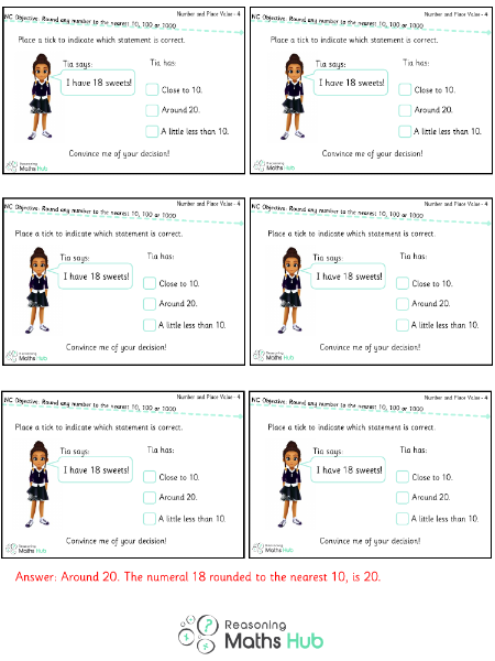 Round Any Number to the Nearest 10, 100 or 1000 9 - Reasoning