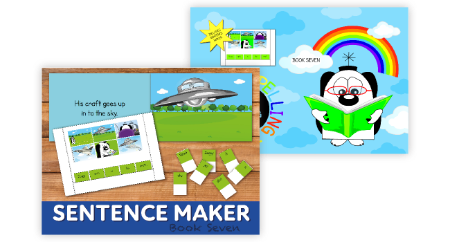 Make Sentences With The Sentence Maker: Book 7 (4-7 years)