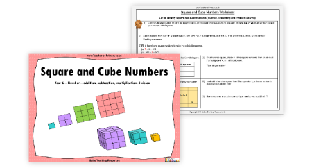 Square and Cube Numbers