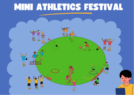 Mini Athletics Festival Card