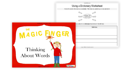 The Magic Finger - Lesson 5: Thinking About Words