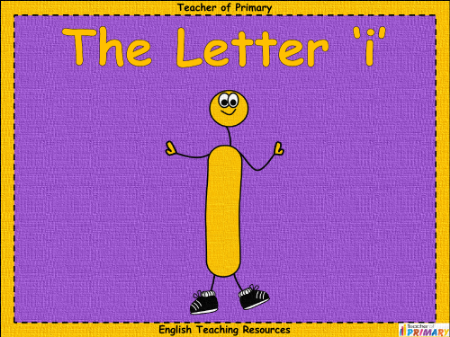 The Letter I - PowerPoint