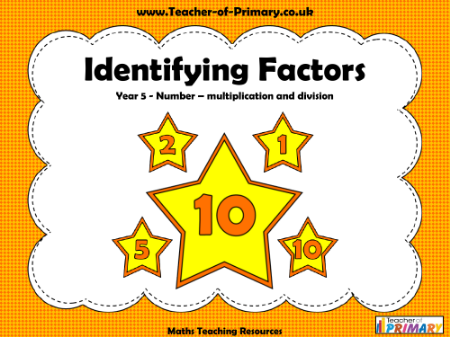 Identifying Factors - PowerPoint